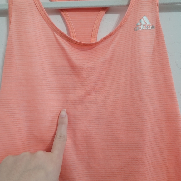 💕 Adidas Bright Orange Tank Top Size Small - Picture 6 of 15